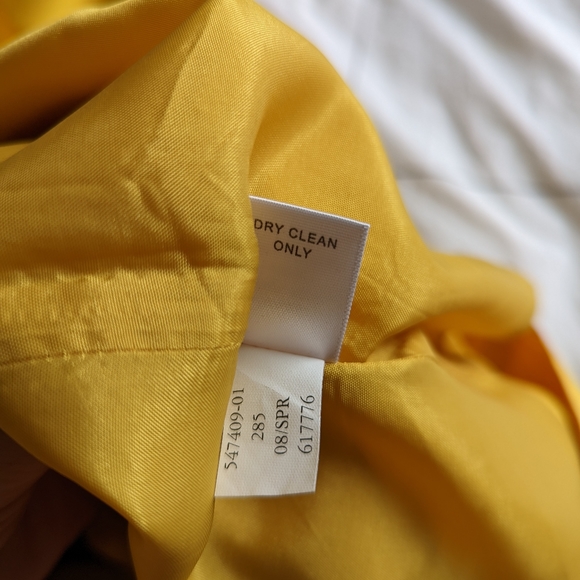 Banana Republic Yellow Silk Dress - Picture 6 of 6